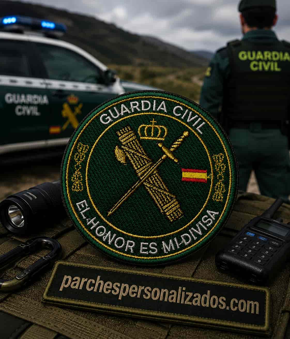 Parches personalizados Guardia Civil
